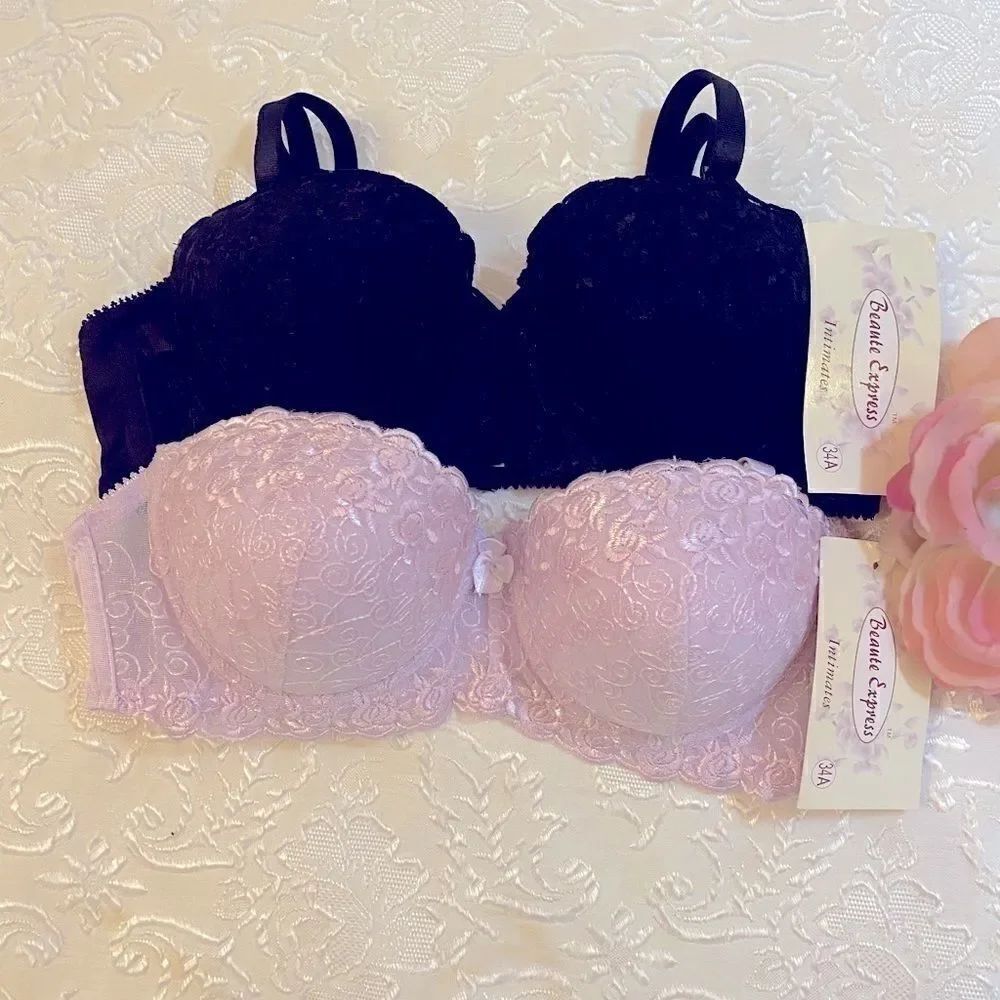 Beaute express intimates sexy fashion Lace Bra 34A